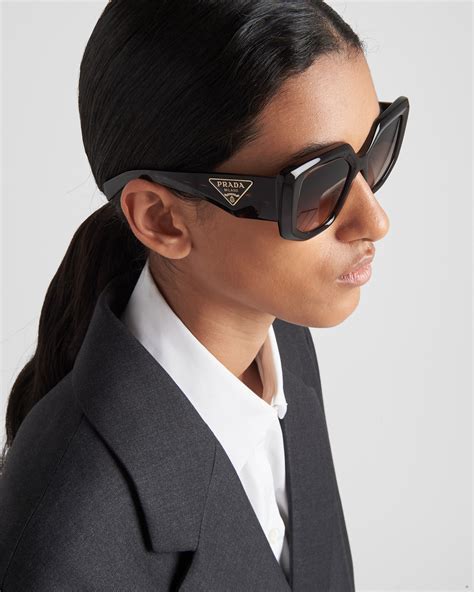 prada modified shield sunglasses|prada symbole sunglasses women.